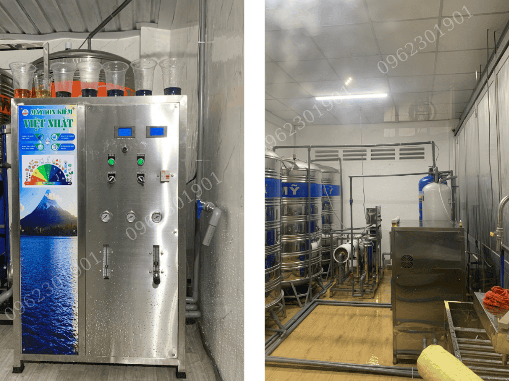 Máy ion kiềm công nghiệp 1000 lít/giờ