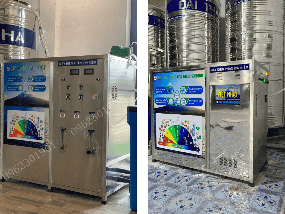 Máy ion kiềm công nghiệp 3000 lít/giờ