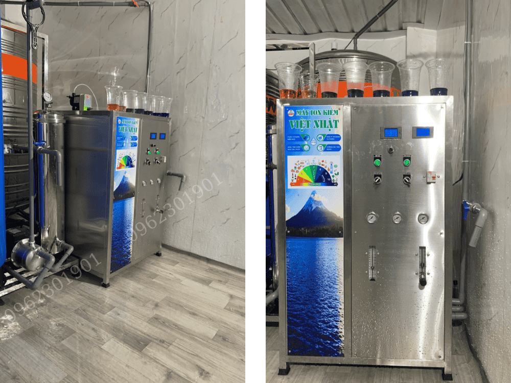 Máy ion kiềm công nghiệp 3000 lít/giờMáy ion kiềm công nghiệp 3000 lít/giờ