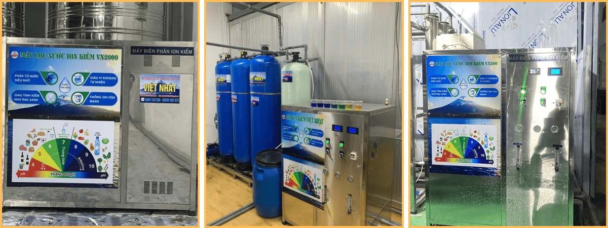 Máy ion kiềm công nghiệp Việt Nhật