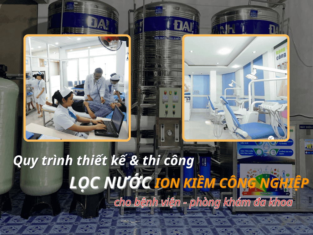 Máy ion kiềm công suất lớn cho bệnh viện 