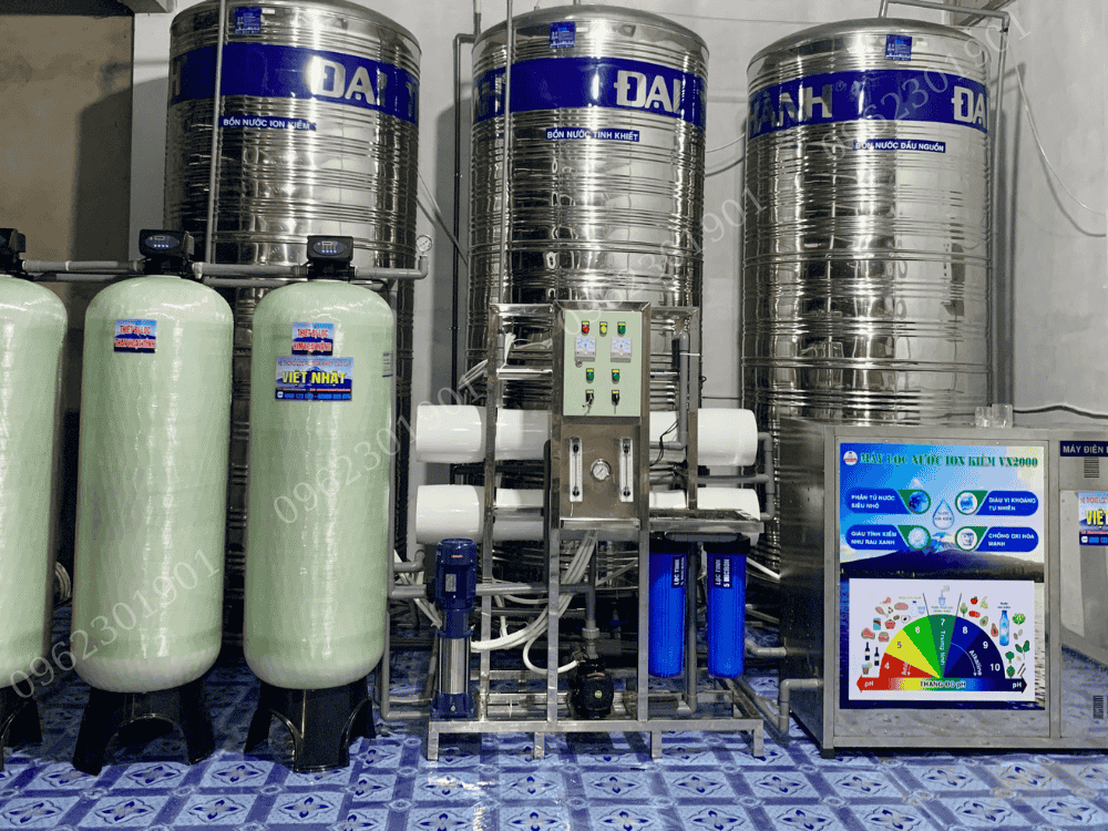 Máy lọc nước uống ion Kiềm công nghiệp