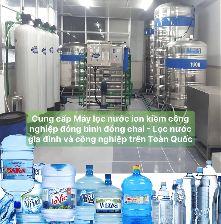 Máy lọc nước uống ion Kiềm công nghiệp
