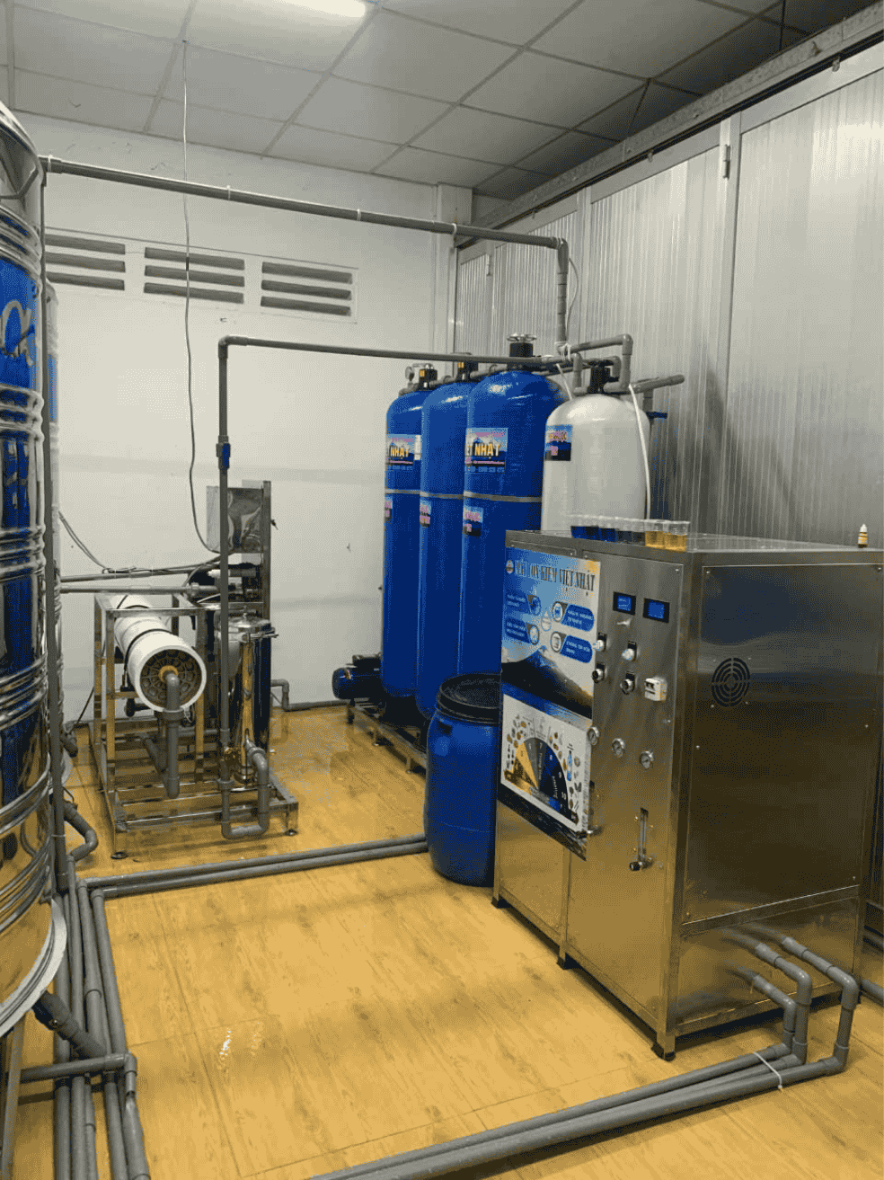 Hệ thống lọc nước ion kiềm công nghiệp