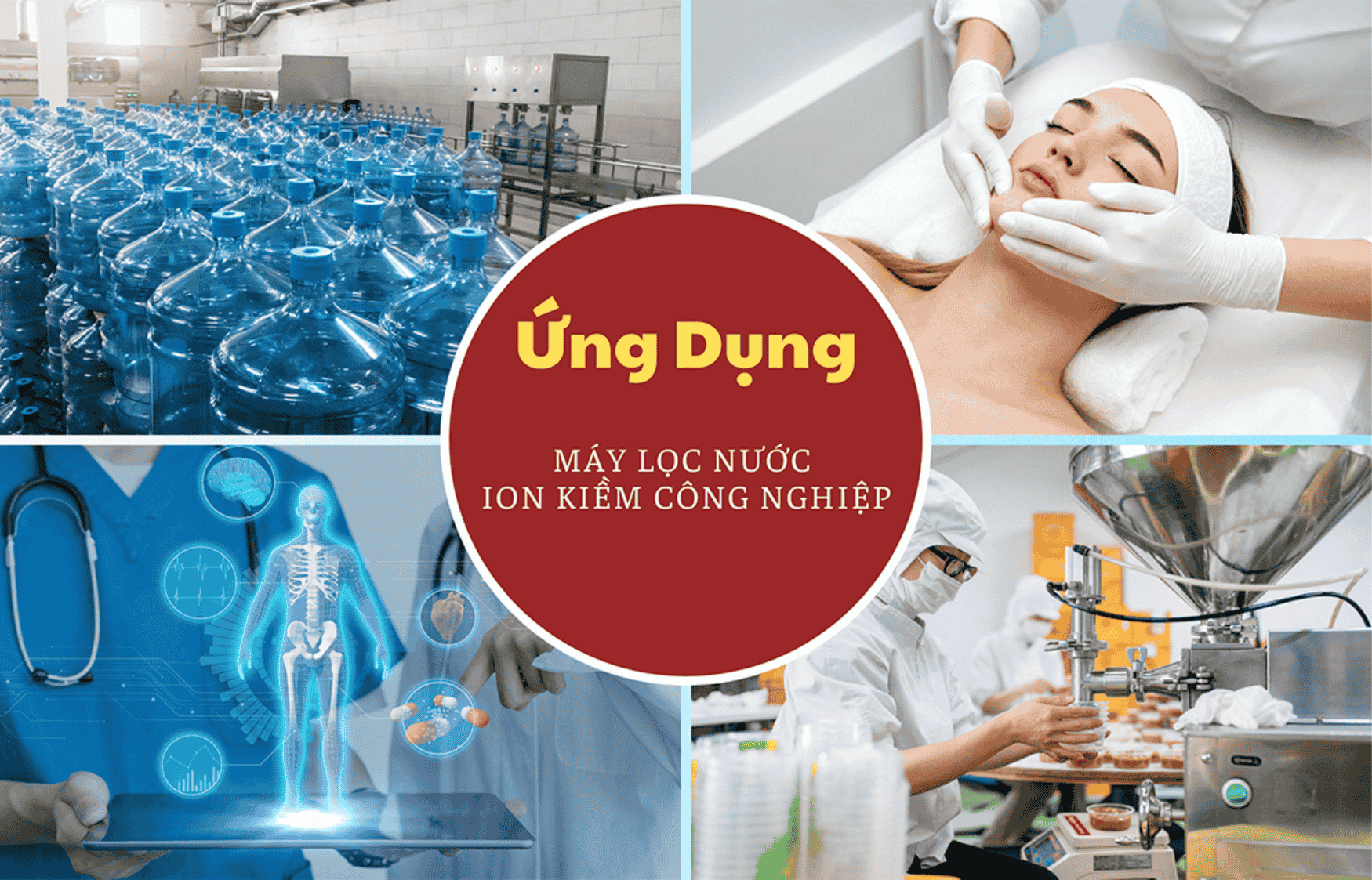 Ứng Dụng Thực Tế Của Nước Ion Kiềm Công Nghiệp