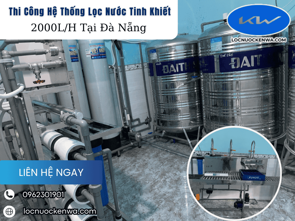 Thi Công Hệ Thống Lọc Nước Tinh Khiết