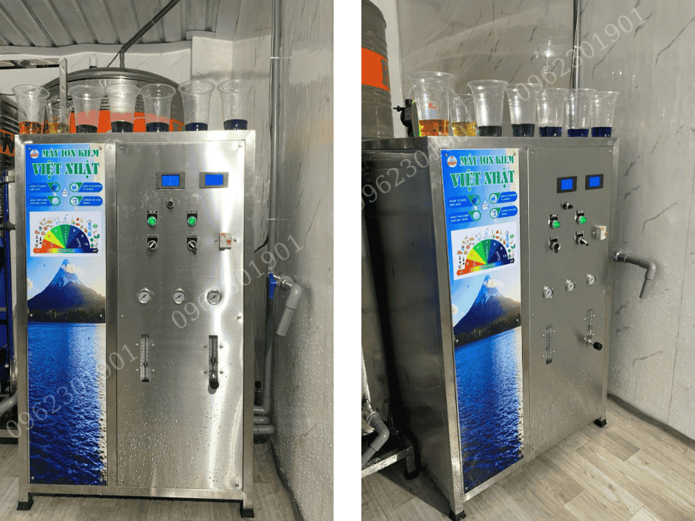 Thi Công Xưởng Nước Ion Kiềm