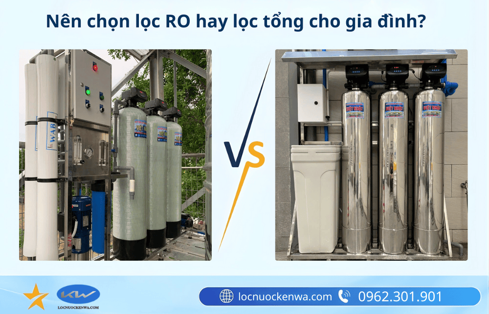 Thi công hệ thống lọc nước gia đình trọn gói
