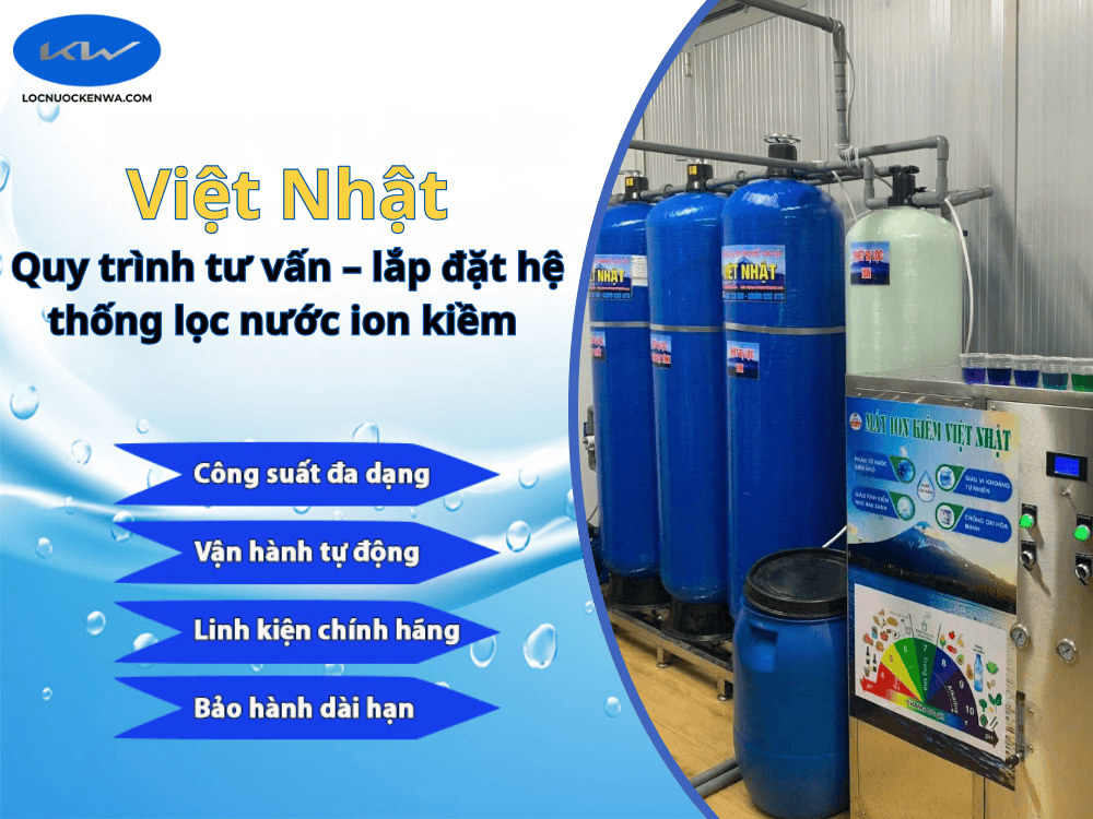 Thiết bị lọc nước ion kiềm 