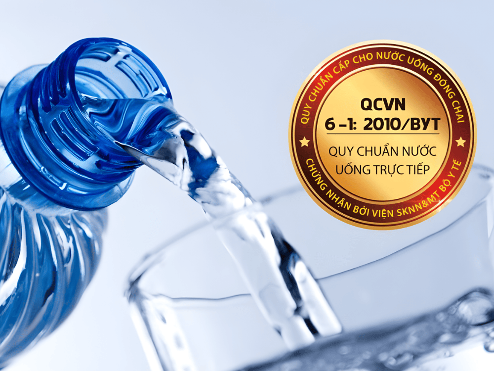 Tiêu Chuẩn Nước Ion Kiềm Đóng Chai