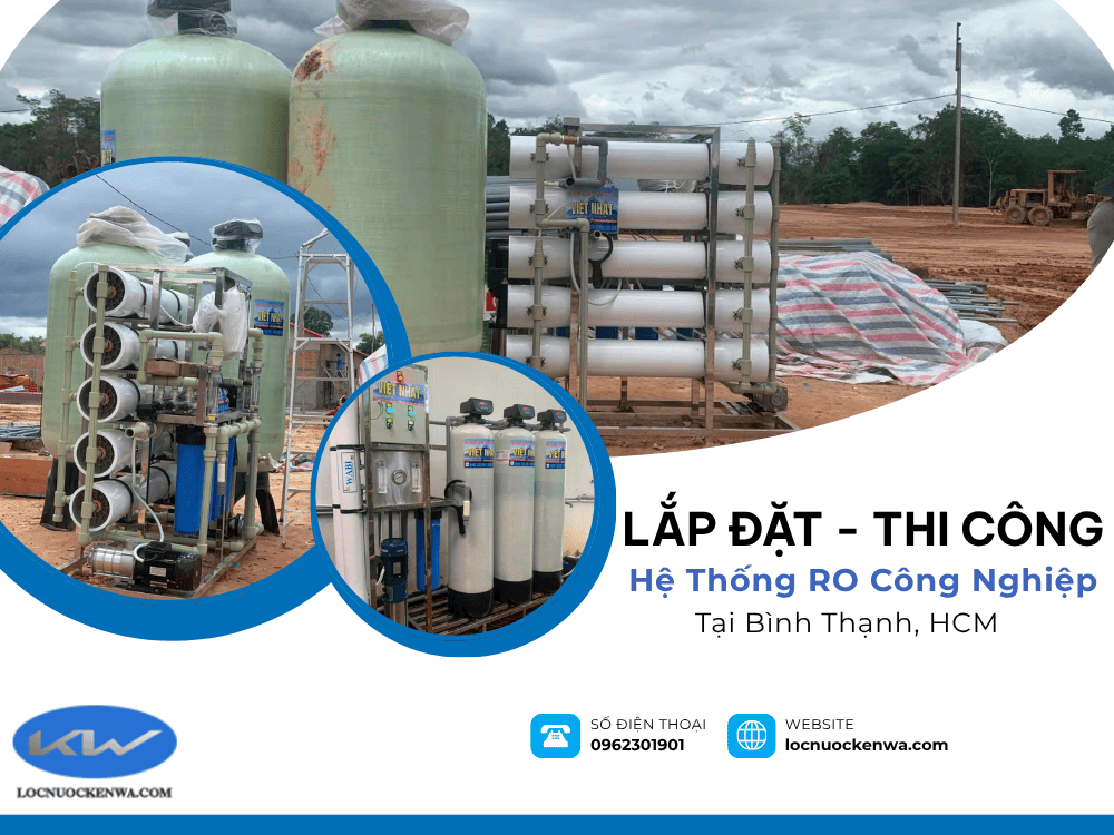  Lắp Đặt Hệ Thống RO Công Nghiệp Tại Bình Thạnh