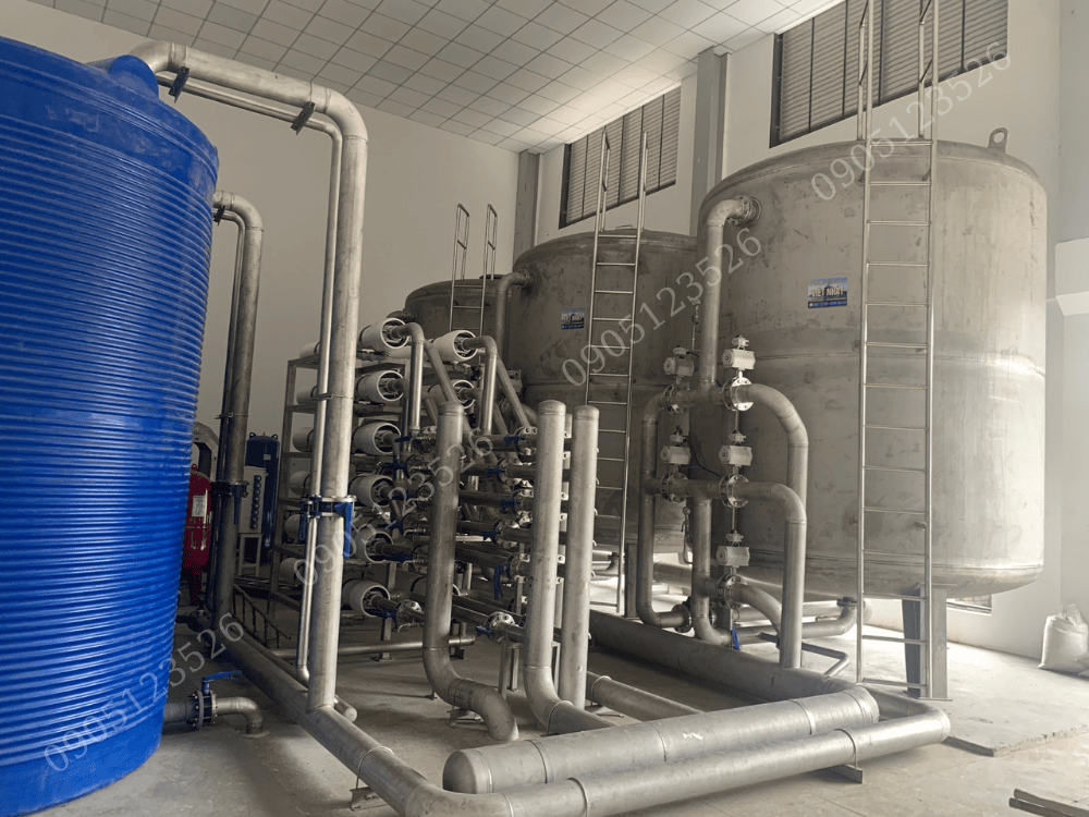 ​​Lắp Đặt Hệ Thống Xử Lý Nước Cấp