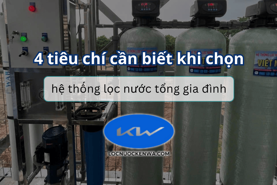 hệ thống lọc nước tổng gia đình
