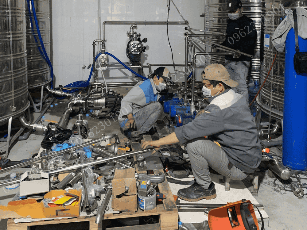dịch vụ sửa chữa máy lọc nước 
