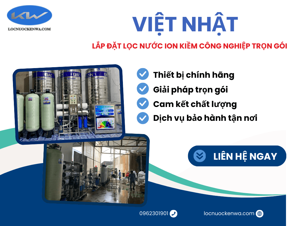 hệ thống ion kiềm công nghiệp năm 2026