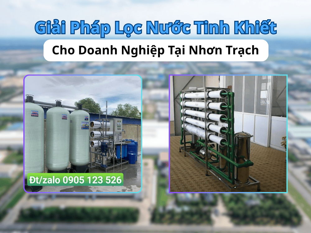 hệ thống lọc nước tinh khiết Nhơn Trạch