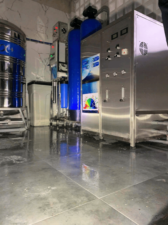 lắp đặt hệ thống ion kiềm công nghiệp