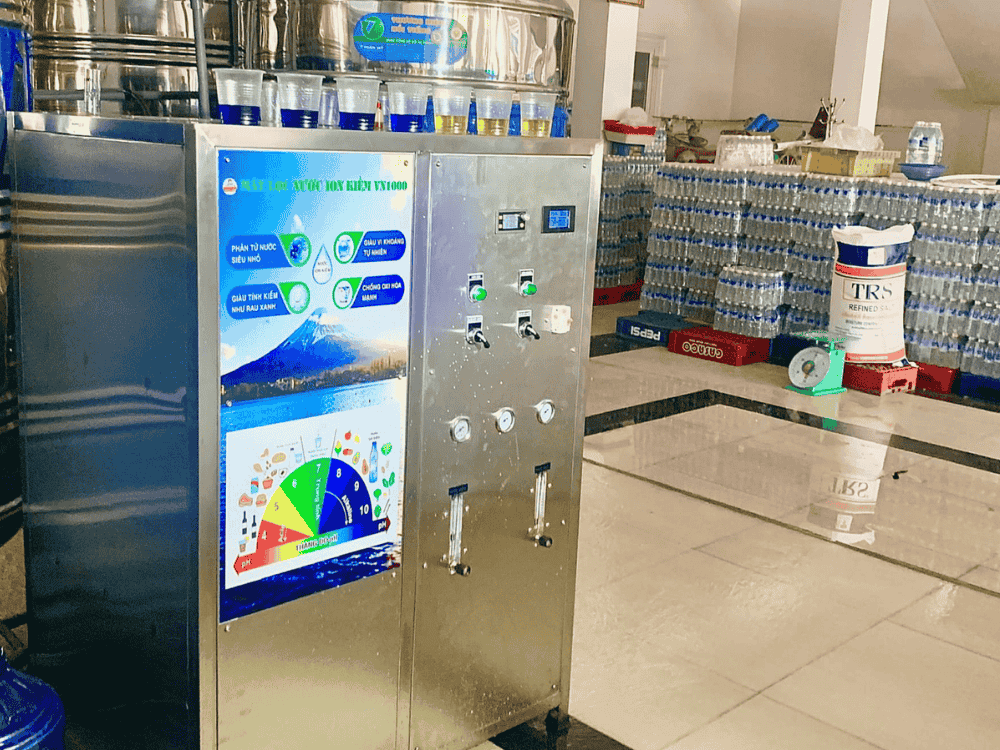 Máy ion kiềm công suất lớn cho nhà máy