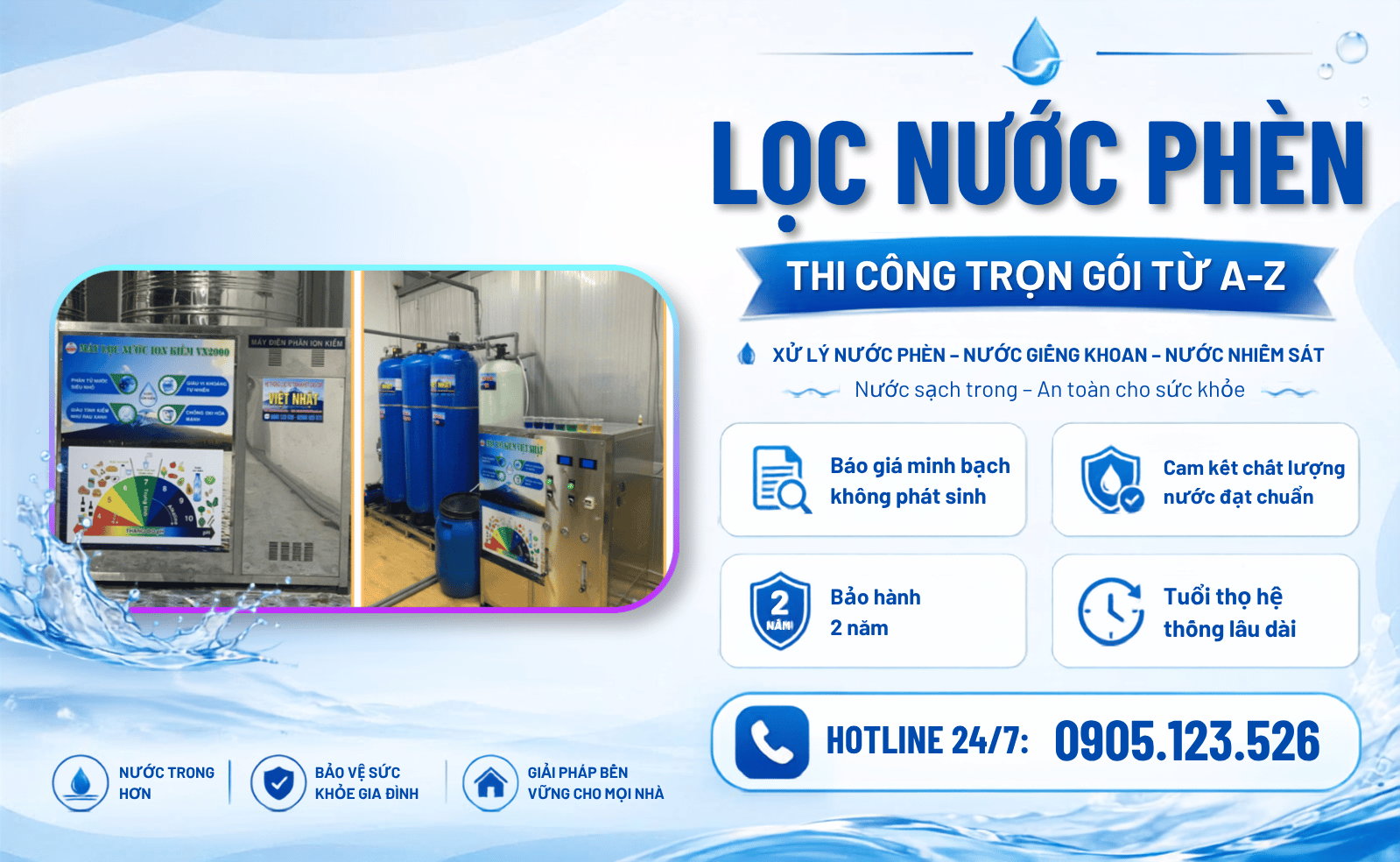 Lọc nước phèn 
