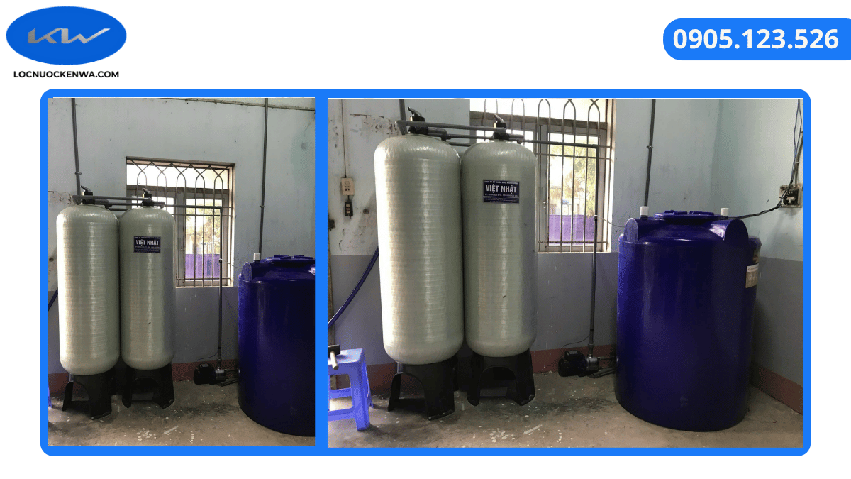 Bàn giao bộ lọc nước sinh hoạt 5 m3/giờ tại Đồng Nai