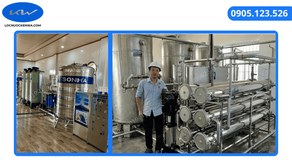 Báo giá hệ thống lọc nước công nghiệp theo nguồn nước công suất và cấu hình