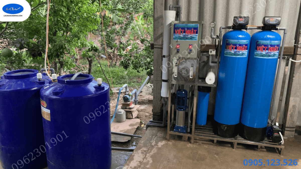 Hệ thống lọc tổng sinh hoạt đầu nguồn cho gia đình và công trình