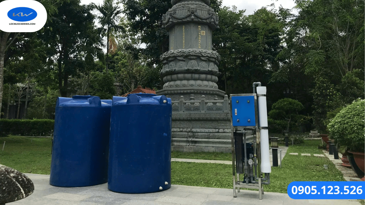 Lắp đặt máy lọc nước uống phục vụ quý phật tử tại Đồng Tháp