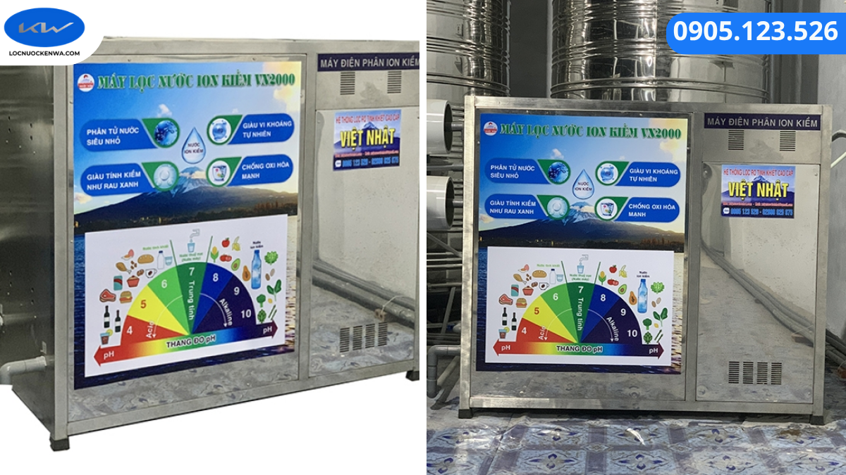 Các yếu tố ảnh hưởng đến báo giá máy ion kiềm công nghiệp