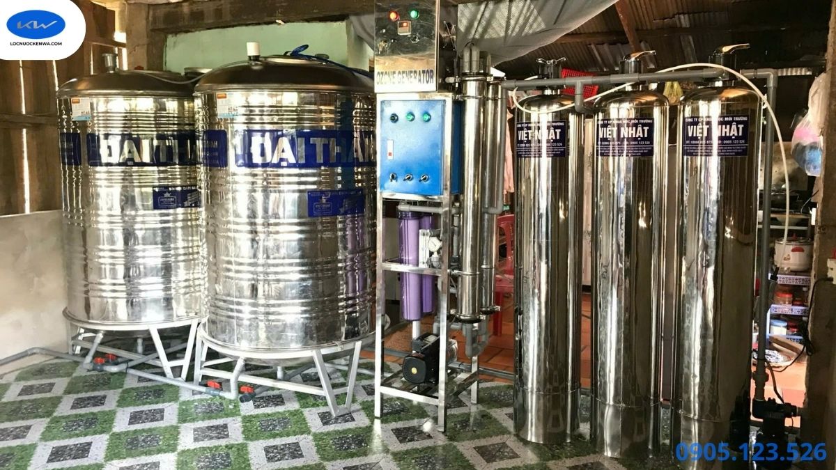 Hệ thống CIP màng RO công nghiệp và cụm RO