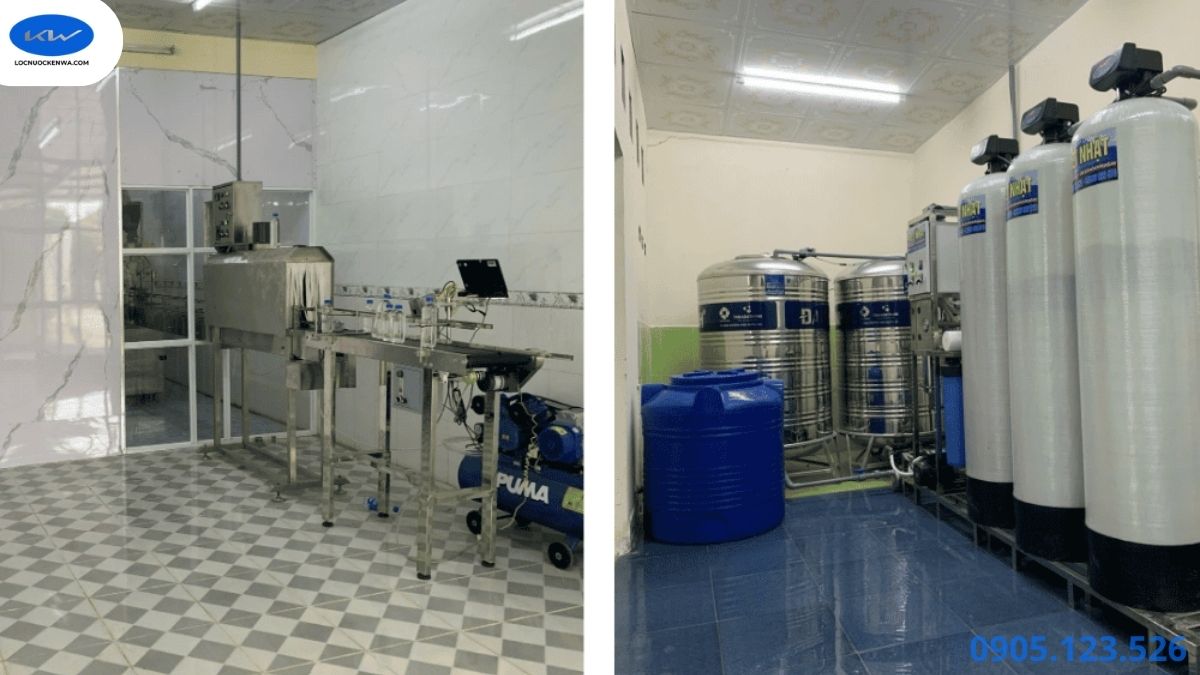Kiểm tra độ dẫn và lấy mẫu nước tinh khiết phòng thí nghiệm