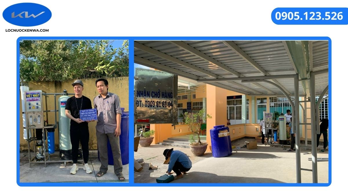 Quy trình máy lọc nước mặn thành nước ngọt bằng công nghệ RO
