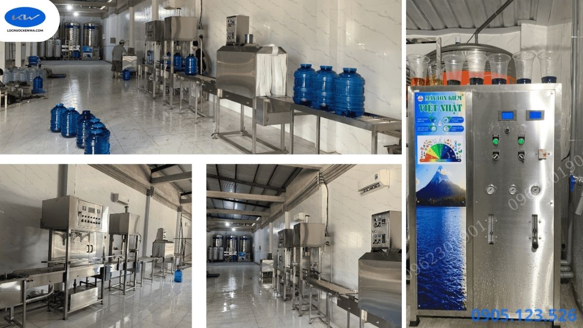 Các nhóm chi phí vận hành máy ion kiềm công nghiệp