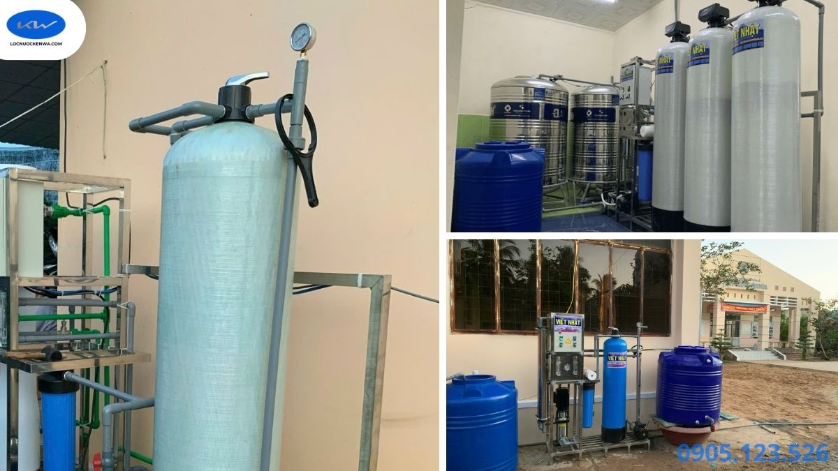 Dấu hiệu cần backwash cột lọc tổng gồm áp lực lưu lượng nước xả và chất lượng nước