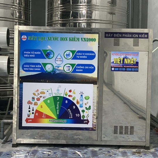 Máy ion kiềm công nghiệp 1500 lít/giờ